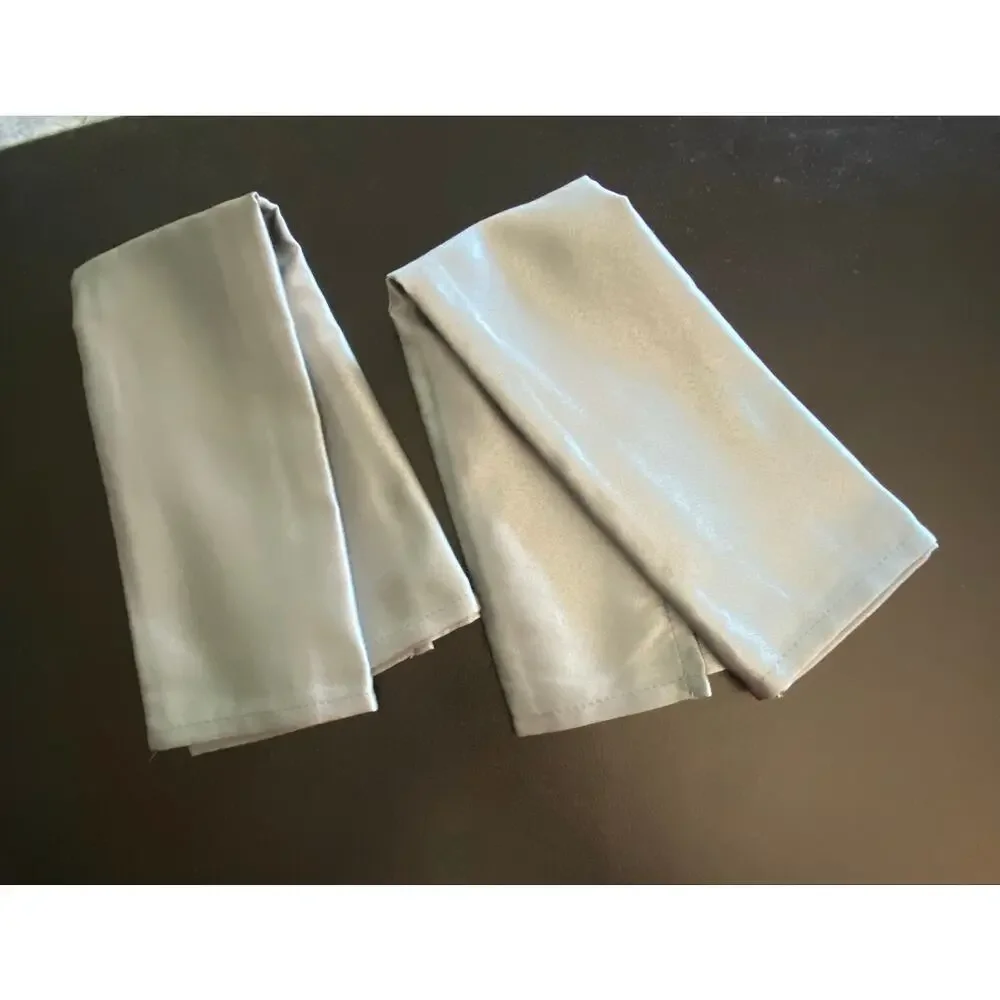 New! Set of 10 Bed Bath & Beyond Jubilee Slate Cloth Dinner Napkins Polyester